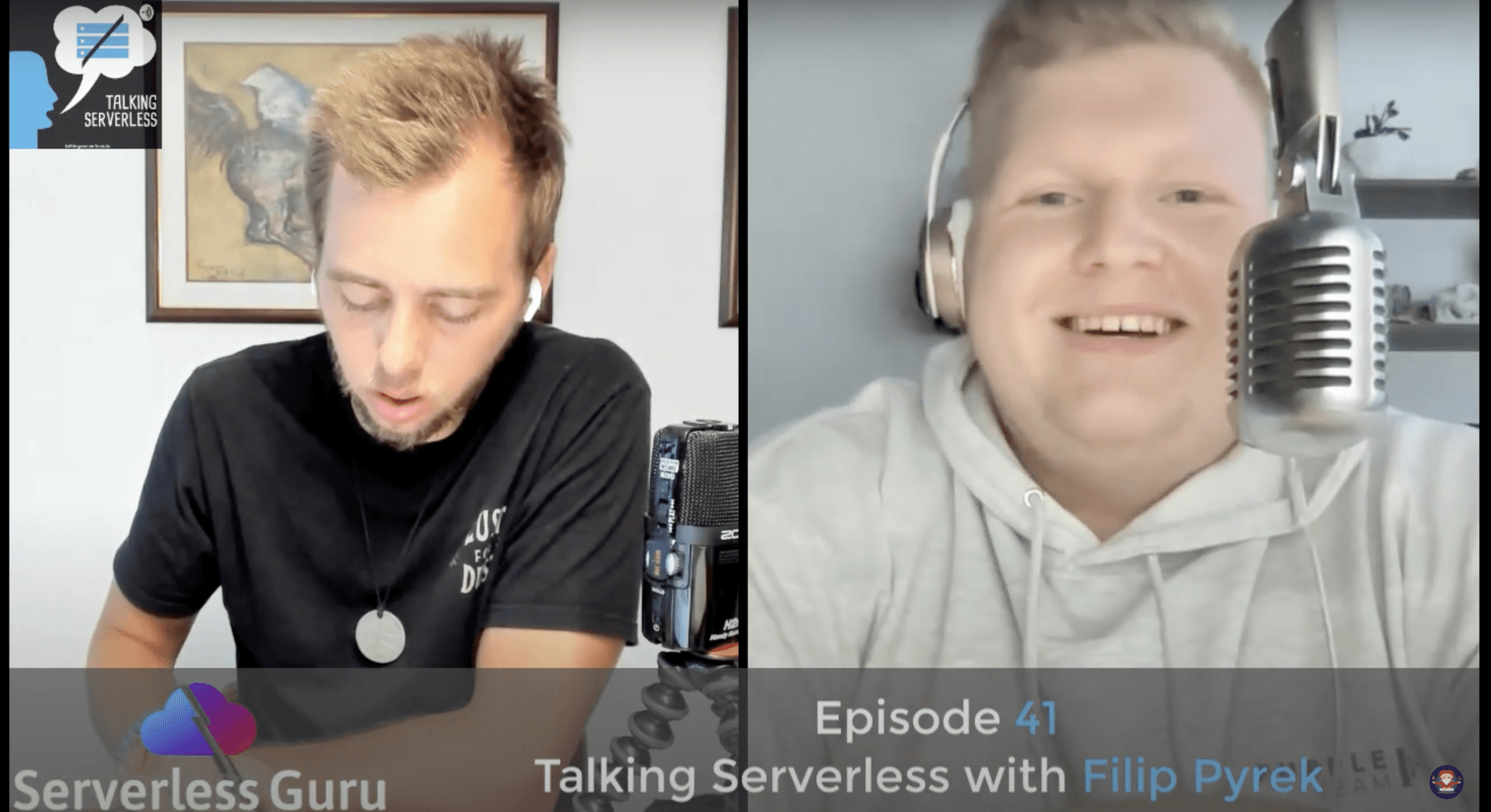 Filip at Talking Serverless podcast